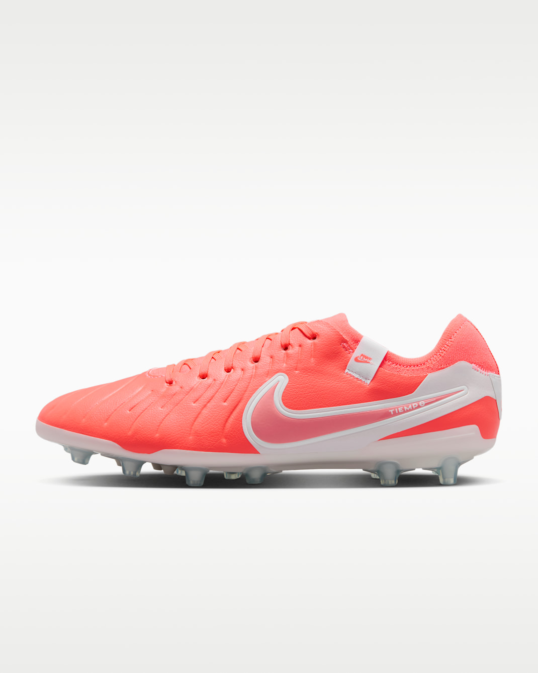 ナイキ ティエンポ レジェンド 10 プロ 人工芝用 ローカット サッカースパイク - ホットラバ/ホワイト