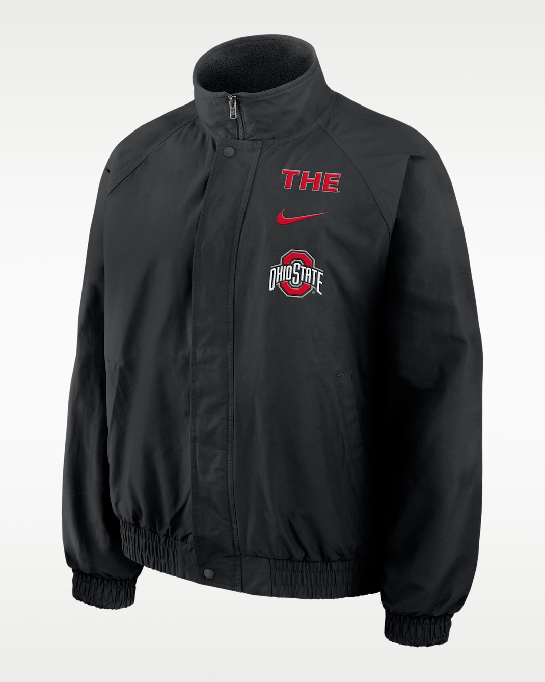 Ohio State Primetime Men's Nike College Full-Zip Jacket - Black