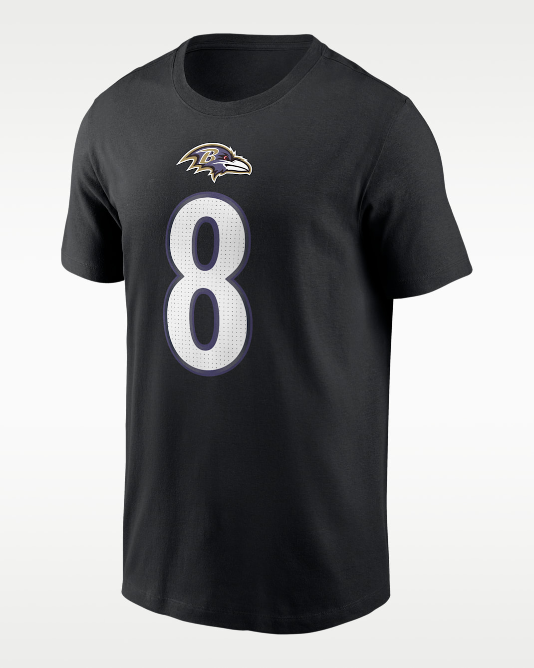 Lamar Jackson Baltimore Ravens Men's Nike NFL T-Shirt - Black