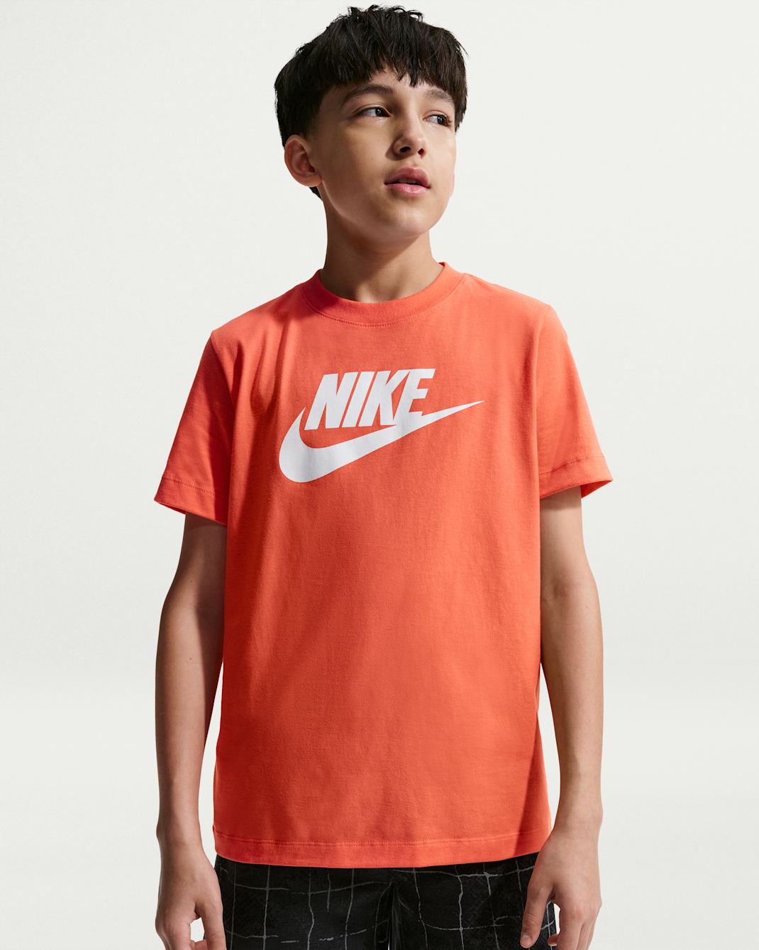 Nike Sportswear Big Kids' T-Shirt - Turf Orange