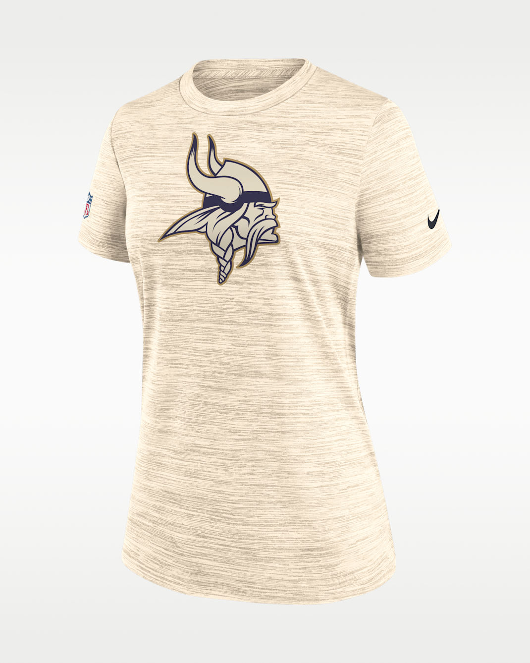 Minnesota Vikings Rivalries Collection Sideline Velocity Women's Nike Dri-FIT NFL T-Shirt - Natural