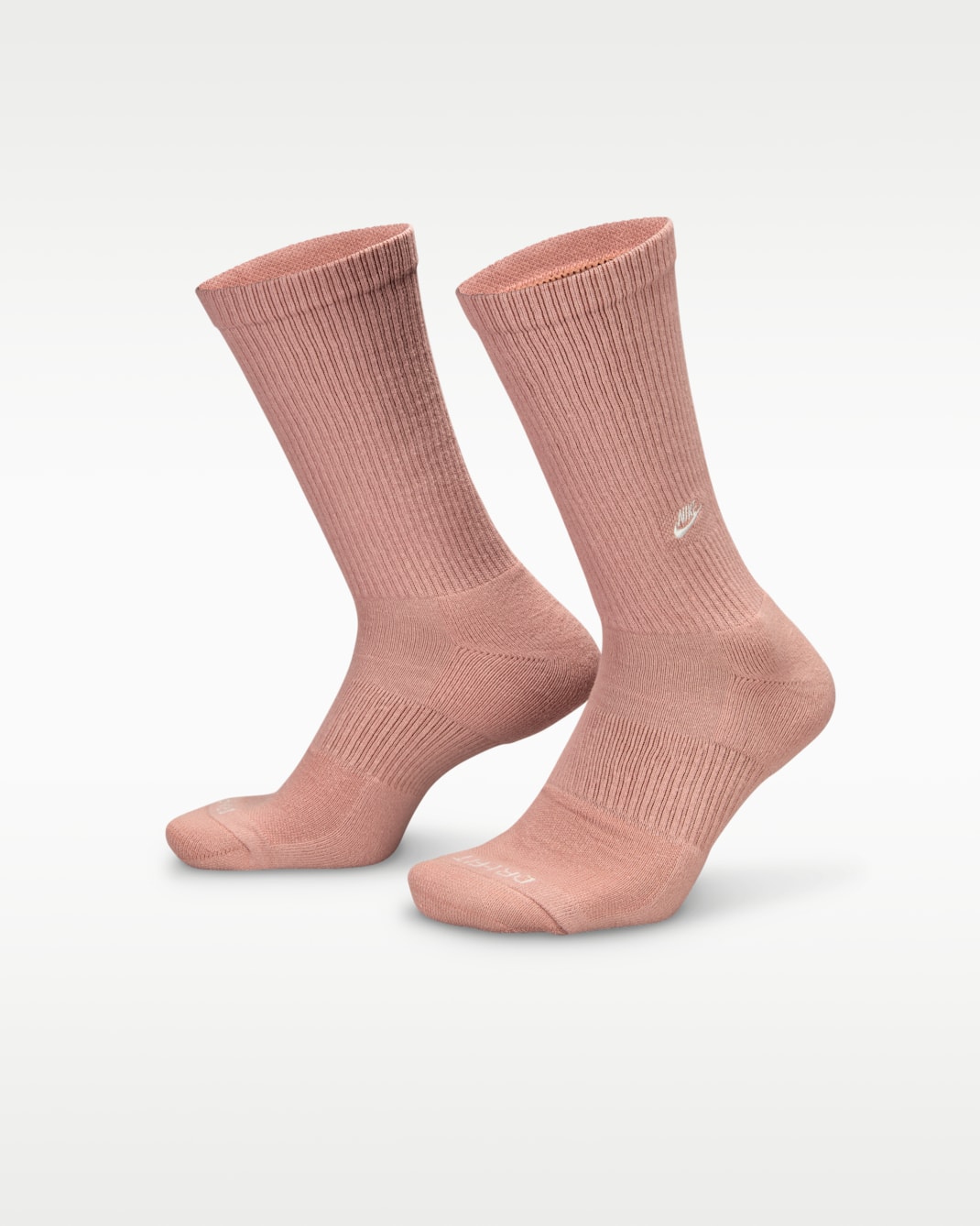 Calze di media lunghezza Nike Everyday Cushioned (2 paia) - Particle Pink/Sail
