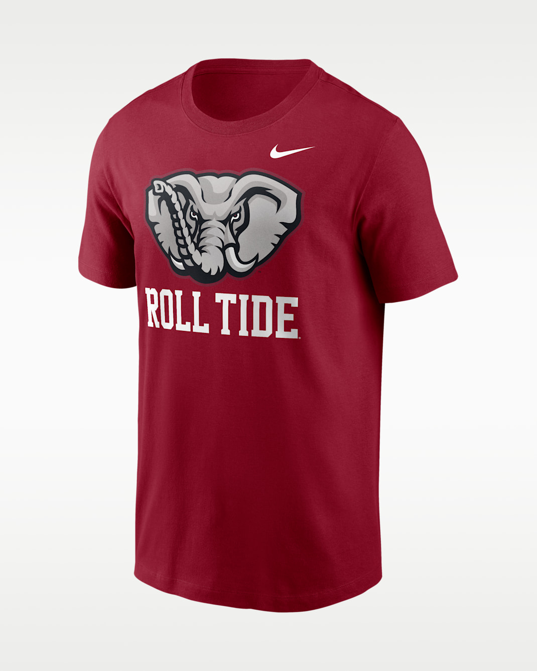Playera universitaria Nike para hombre Alabama Campus Local Madness - Carmesí