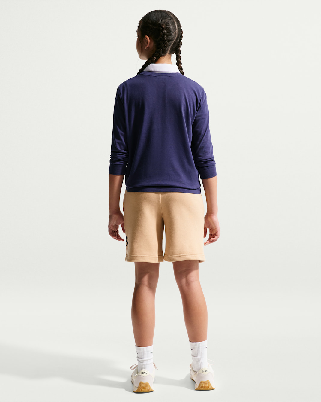 Nike Sportswear Club Big Kids' French Terry Shorts