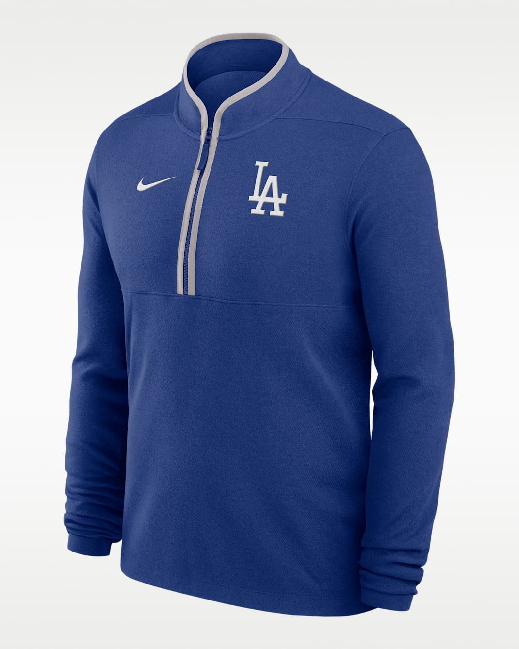 Los Angeles Dodgers Victory Men's Nike Dri-FIT MLB 1/2-Zip Long-Sleeve Top - Royal