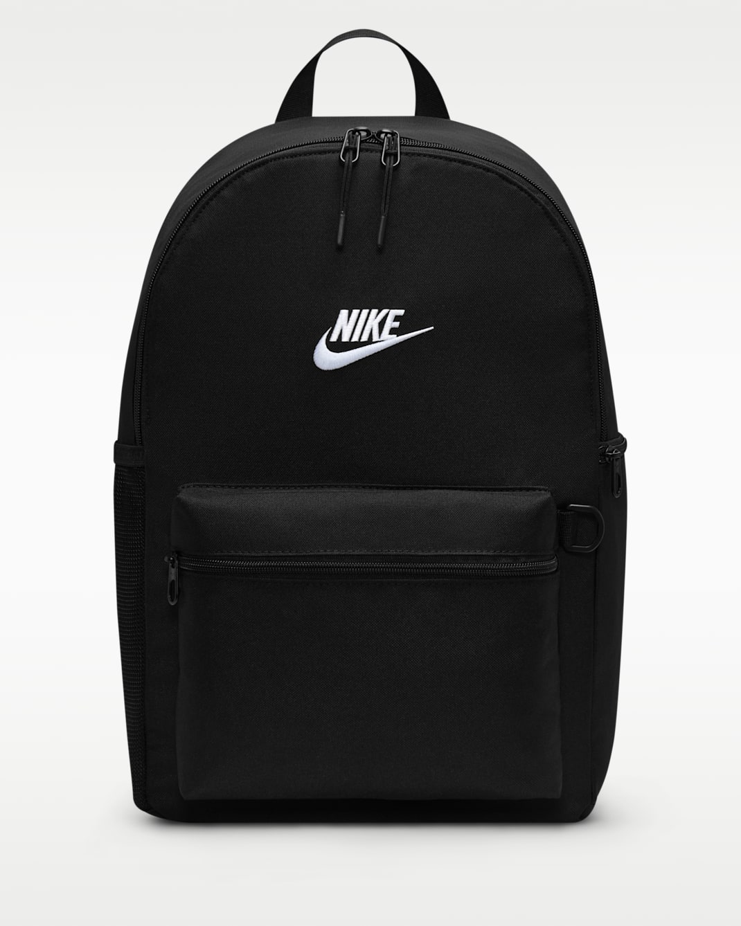ナイキ ヘリテージ バックパック 2.0 (23L) - ブラック/ブラック/ホワイト