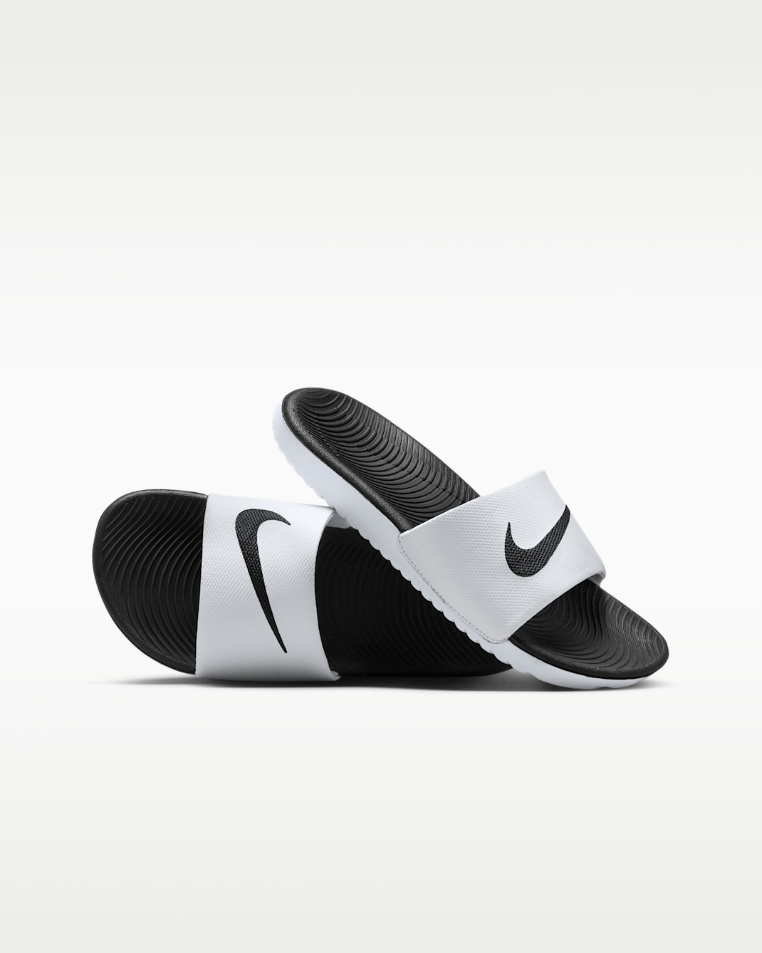 Nike Kawa Younger/Older Kids' Slide - White/Black