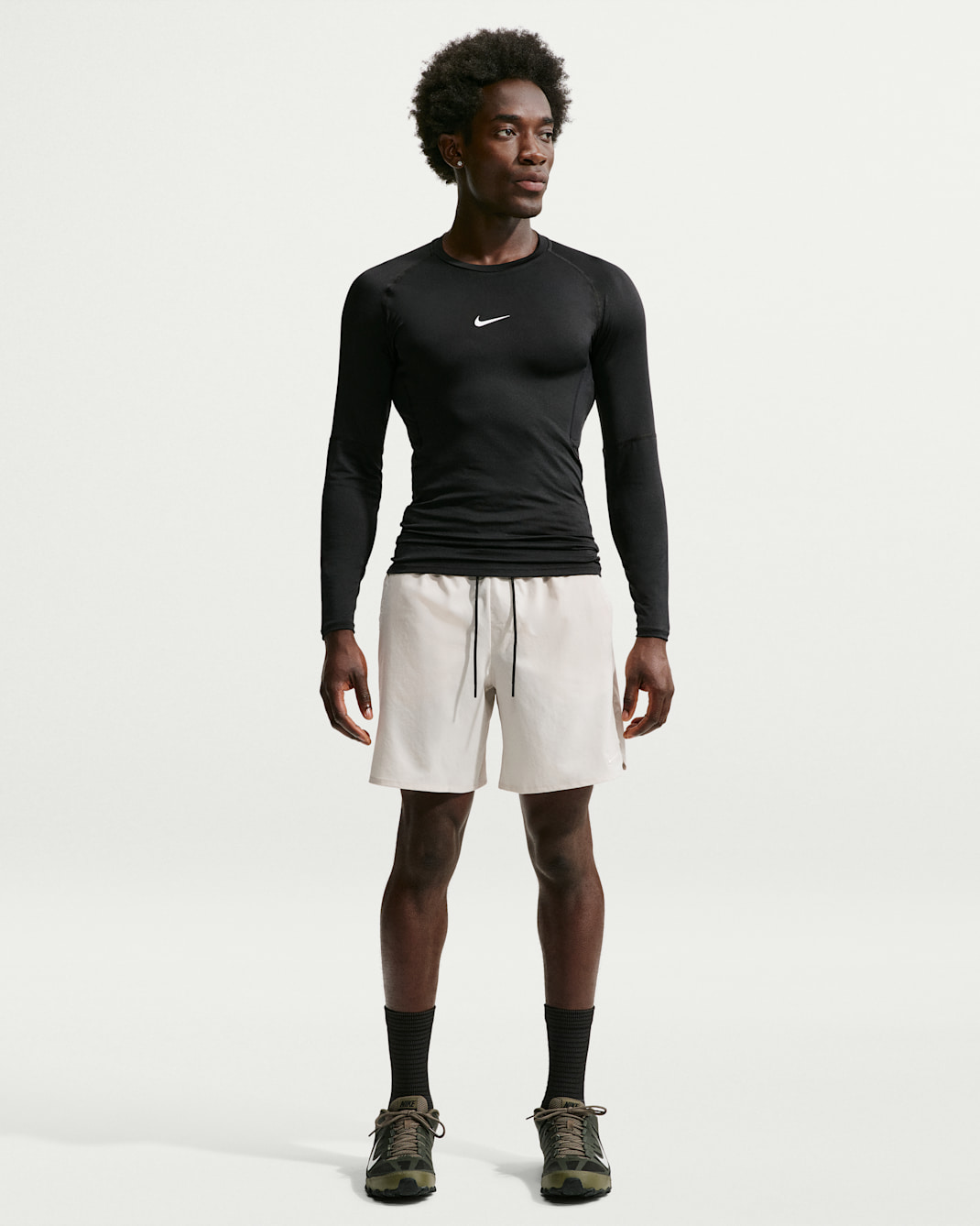 Nike Unlimited Men's Dri-FIT 18cm (approx.) Unlined Versatile Shorts - Light Orewood Brown/Black/Light Orewood Brown