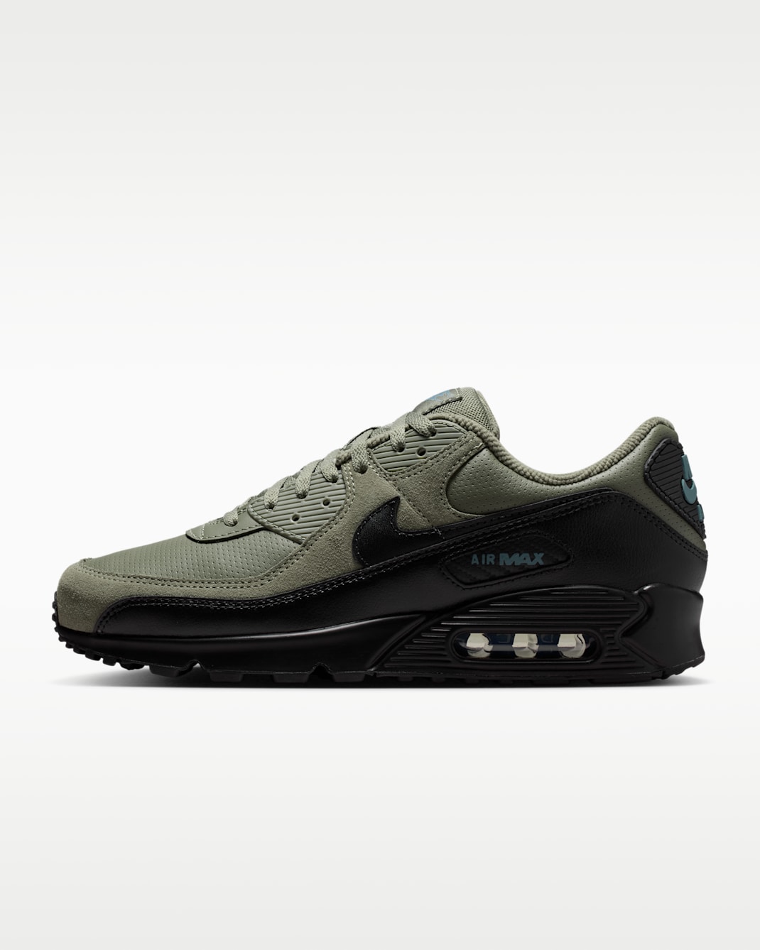 Nike Air Max 90 Men's Shoes - Silver Sage/Mineral Slate/Black