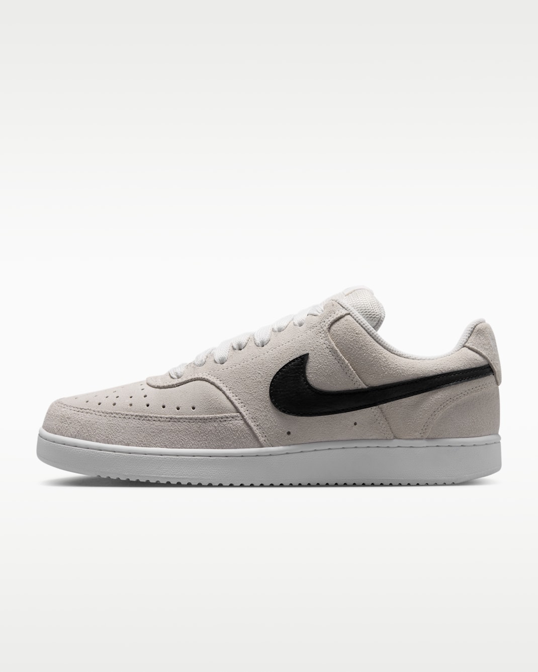 Tenis para hombre Nike Court Vision Low FL - Blanco cumbre/Blanco/Negro