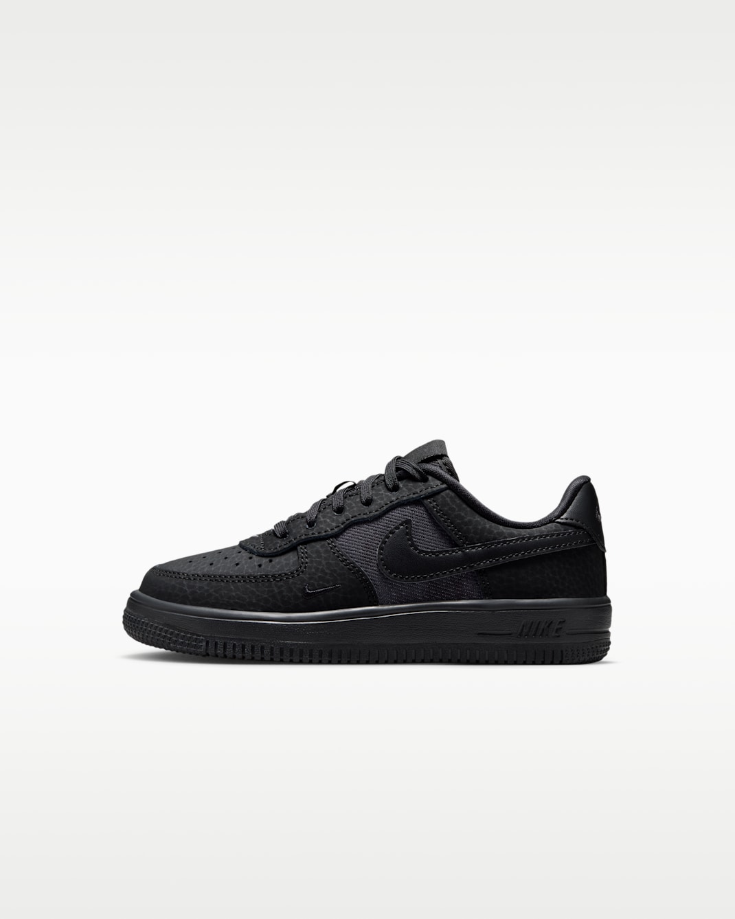 Nike Force 1 Low Little Kids' Shoes - Black/Black/Black