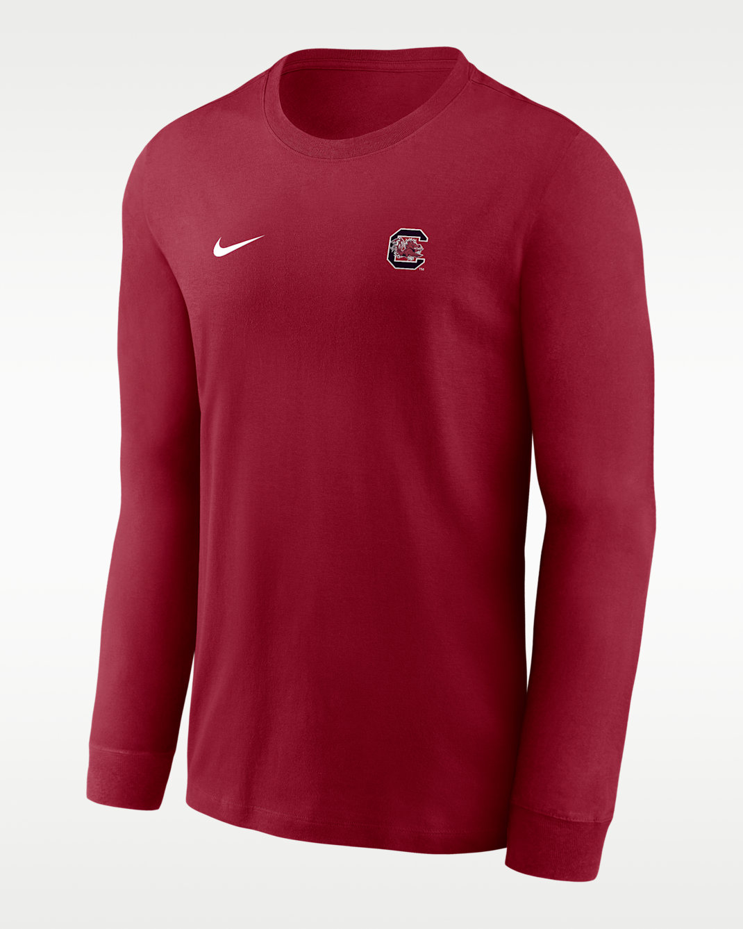 Nike College Legend (South Carolina Gamecocks) Men's Long-Sleeve T-Shirt - Garnet