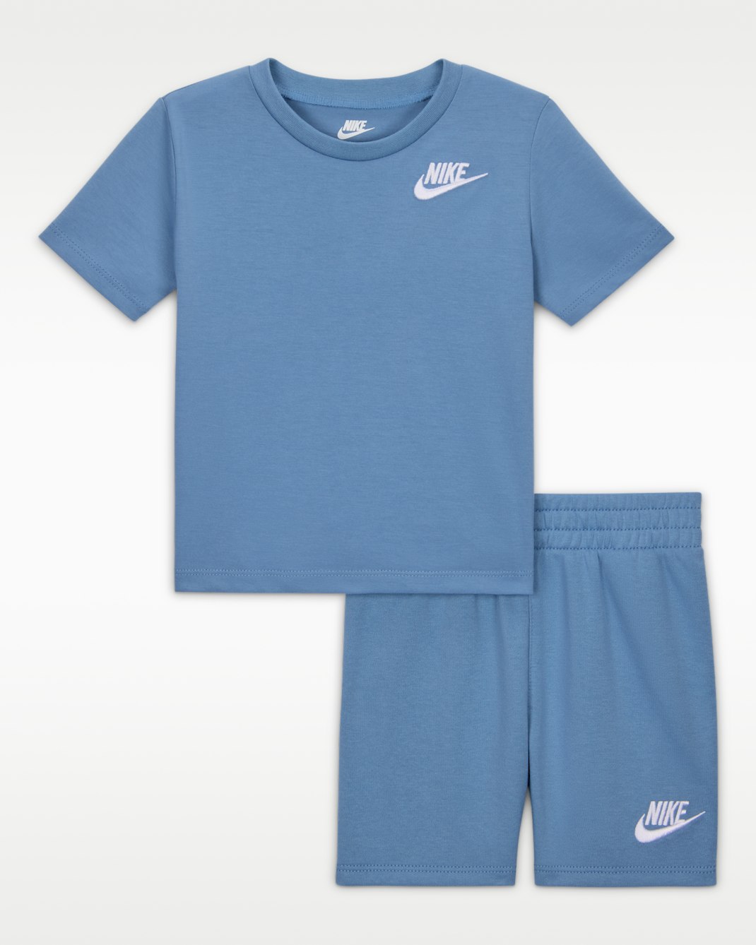 Nike Club Baby 2-Piece Knit Shorts Set - Work Blue