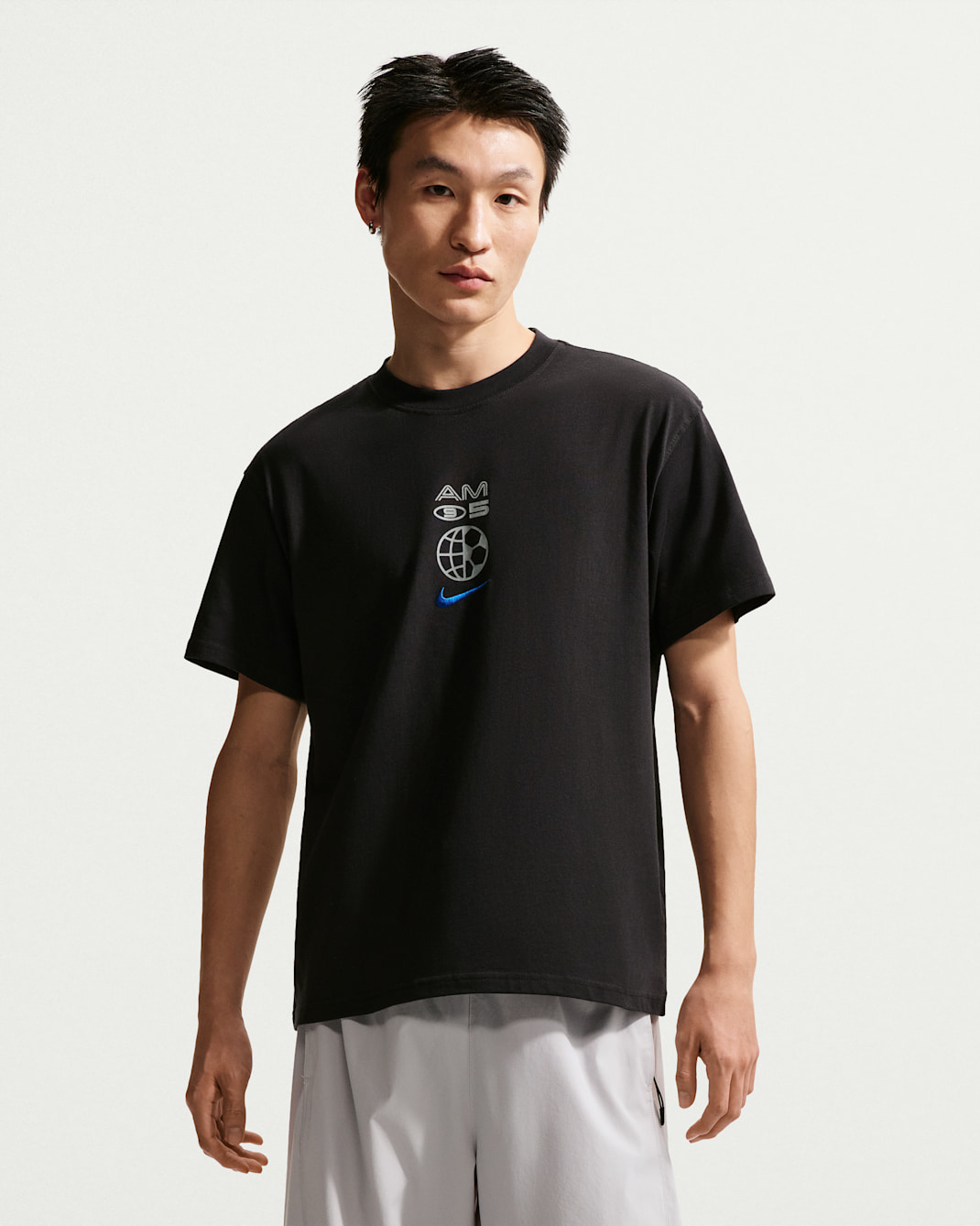 ナイキ スポーツウェア Tシャツ - ブラック/ゲームロイヤル