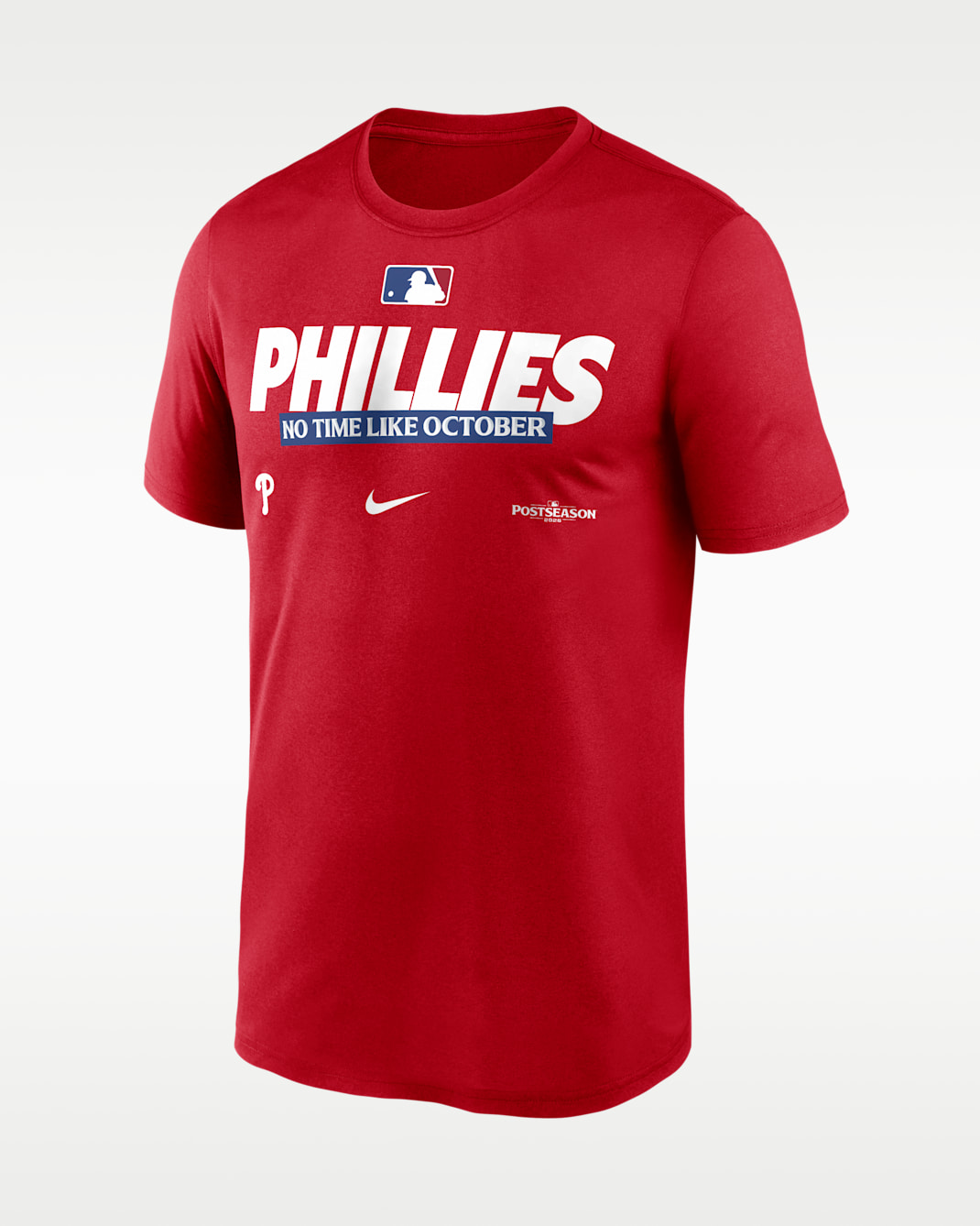Philadelphia Phillies 2026 Postseason Authentic Collection Legend Men's Nike Dri-FIT MLB T-Shirt - Sport Red