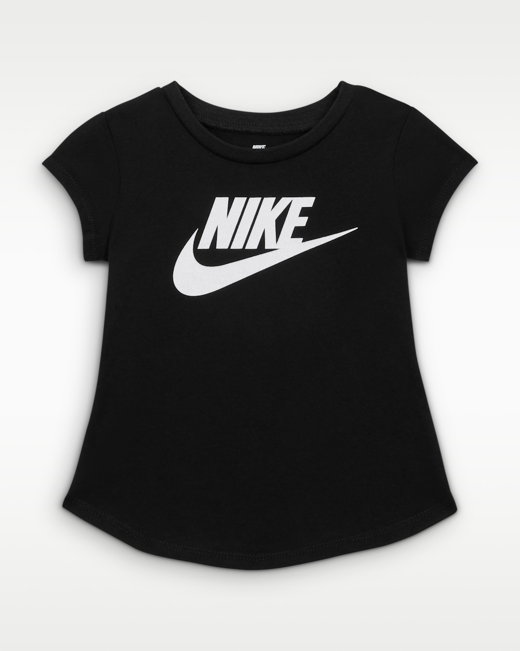 Nike Futura T-shirt voor baby's (12-24 maanden) - Zwart