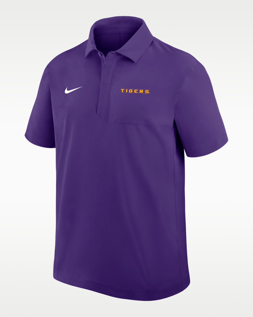 LSU Men's Nike Dri-FIT College Polo - Purple