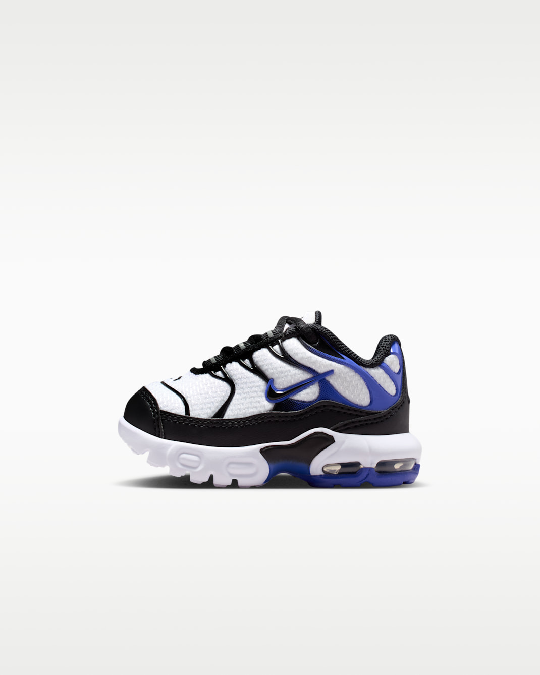 Nike Air Max Plus Baby and Toddler Shoe - White/Persian Violet/Black