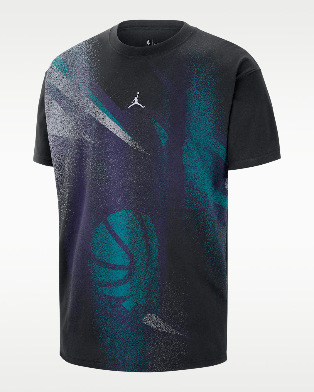Charlotte Hornets Men's Basketball T-Shirt - Black