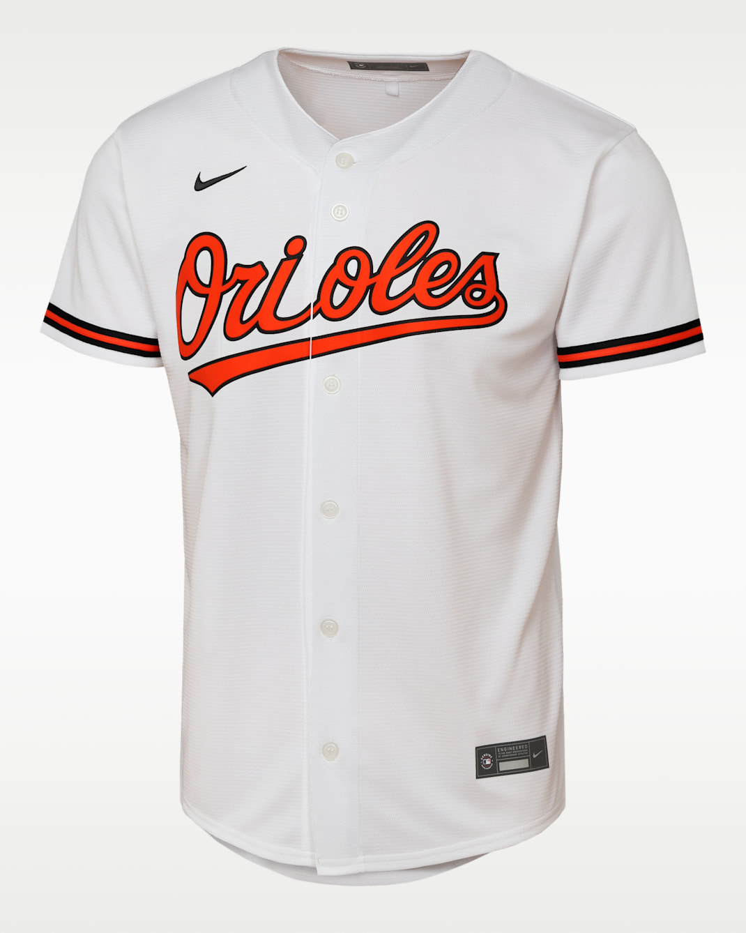 Gunnar Henderson Baltimore Orioles Baseline Big Kids' Nike MLB Home Replica Jersey - White