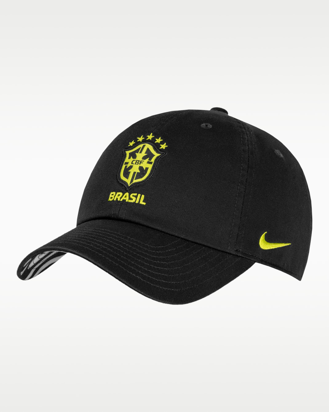 Brazil Nike Club Soccer Cap - Black