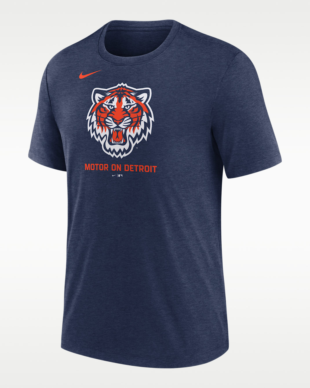 Detroit Tigers Logo Men's Nike MLB T-Shirt - Navy