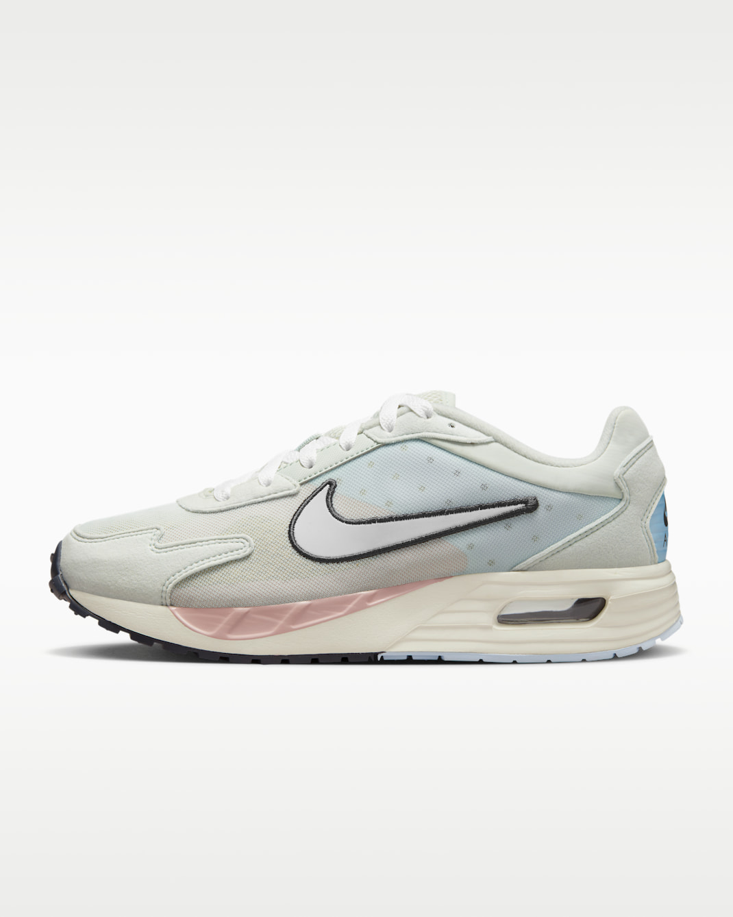 Nike Air Max Solo Women's Shoes - Light Silver/Buff Gold/Pink Oxford/Summit White