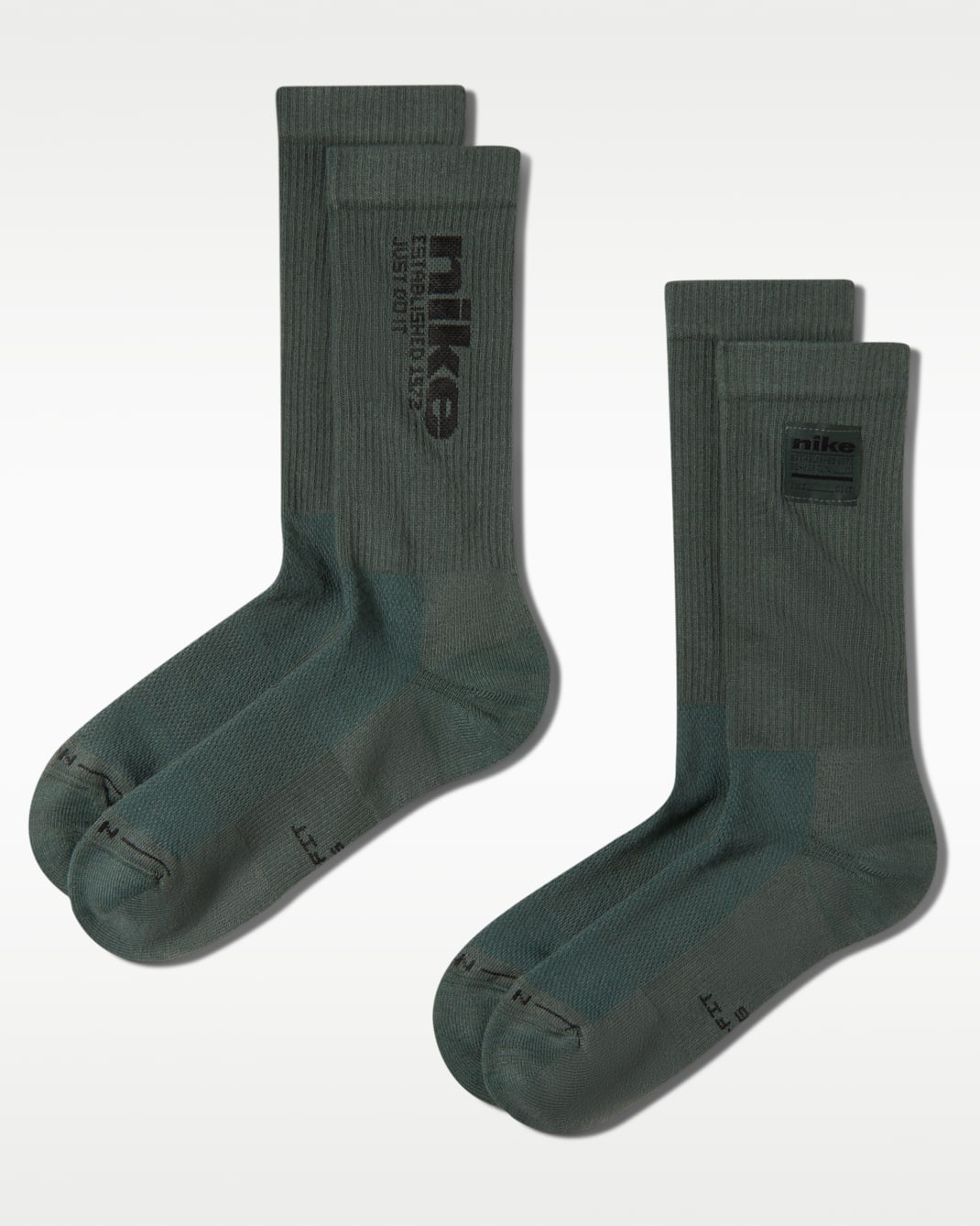 Nike Everyday Elevated Crew Socks (2 Pairs) - Multi-Colour