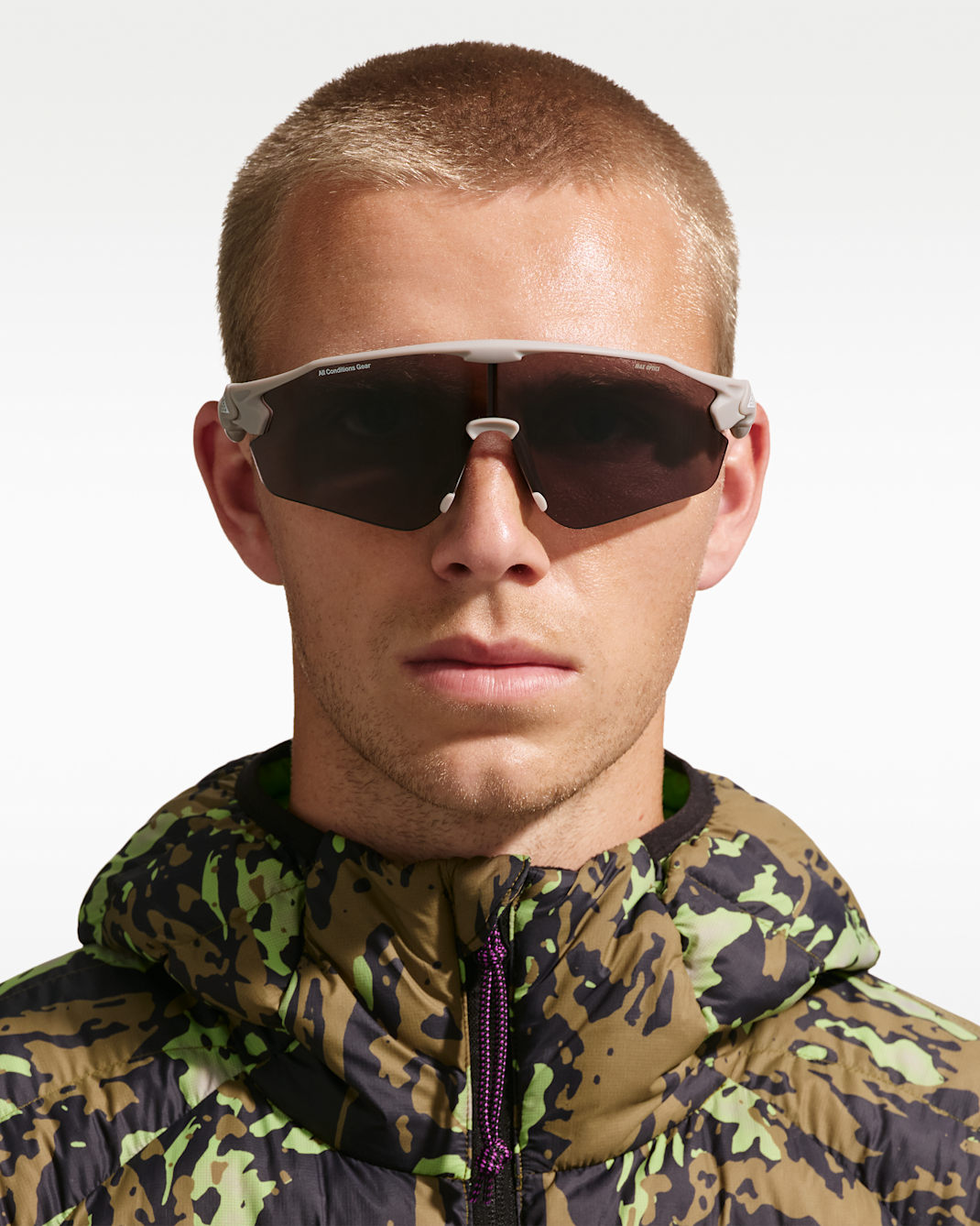 Nike ACG Vista Peak Sunglasses - College Grey/Summit White