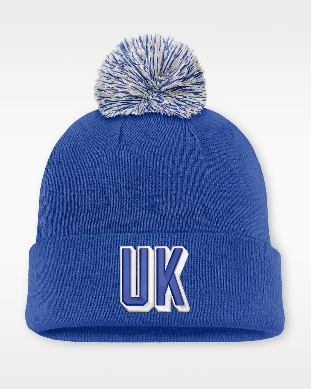Gorro con dobladillo universitario Nike para hombre Kentucky Peak - Royal