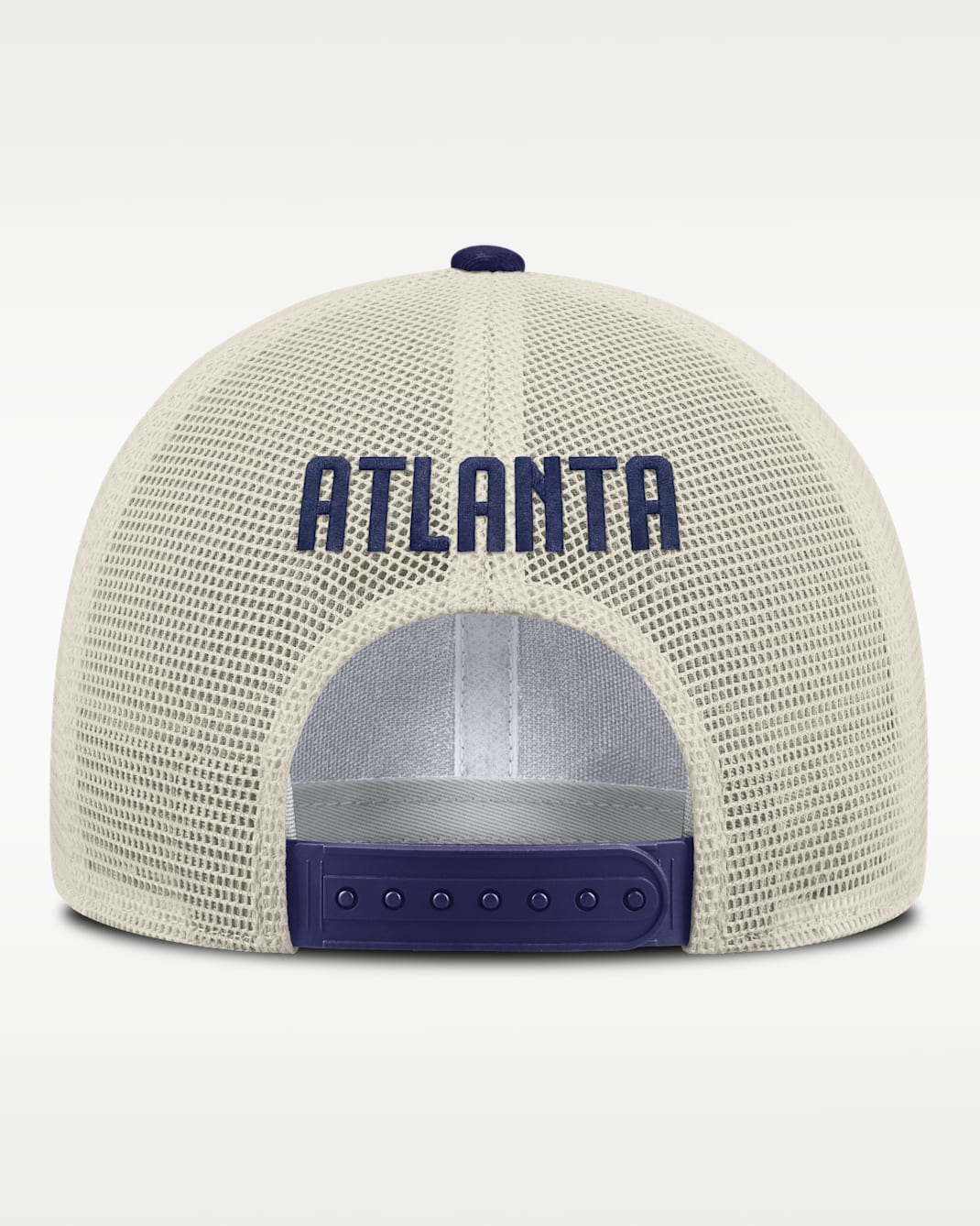 Atlanta Braves Cooperstown Rise Men's Nike MLB Adjustable Trucker Hat