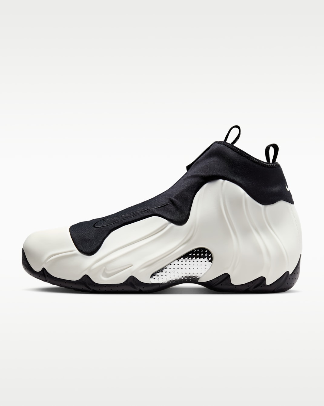 Nike Air Flightposite férficipő - Sail/Metallic Silver/Fekete
