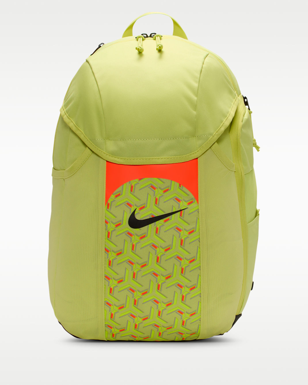 Nike Academy Team Backpack (30L) - Limelight/Hyper Crimson/Black