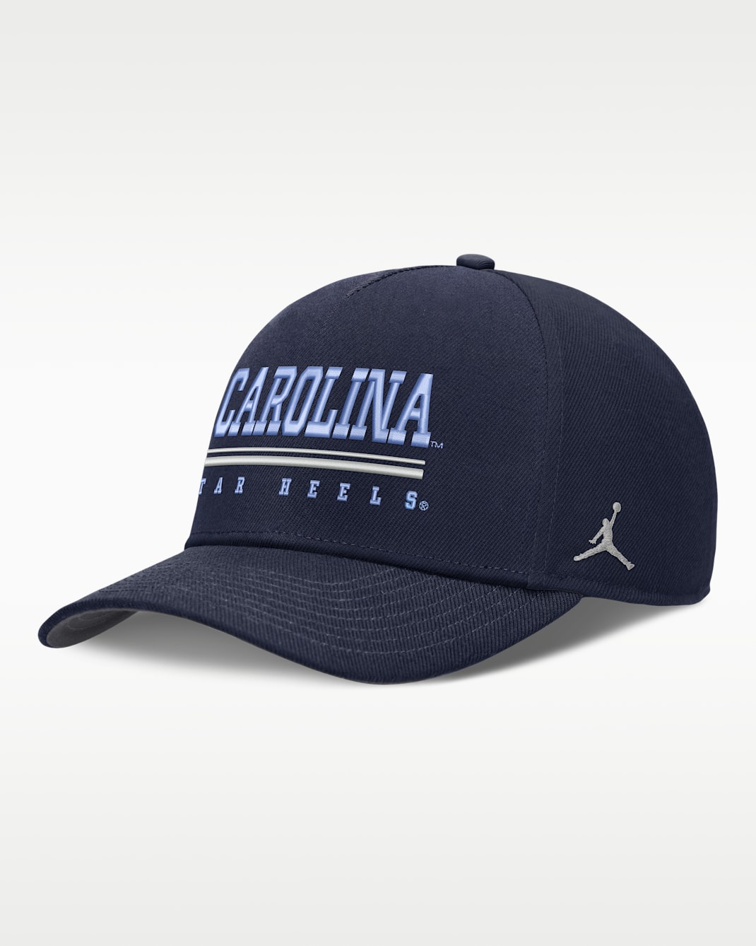 North Carolina Sideline Practice Rise Men's Jordan Brand Dri-FIT College Adjustable Hat - Navy