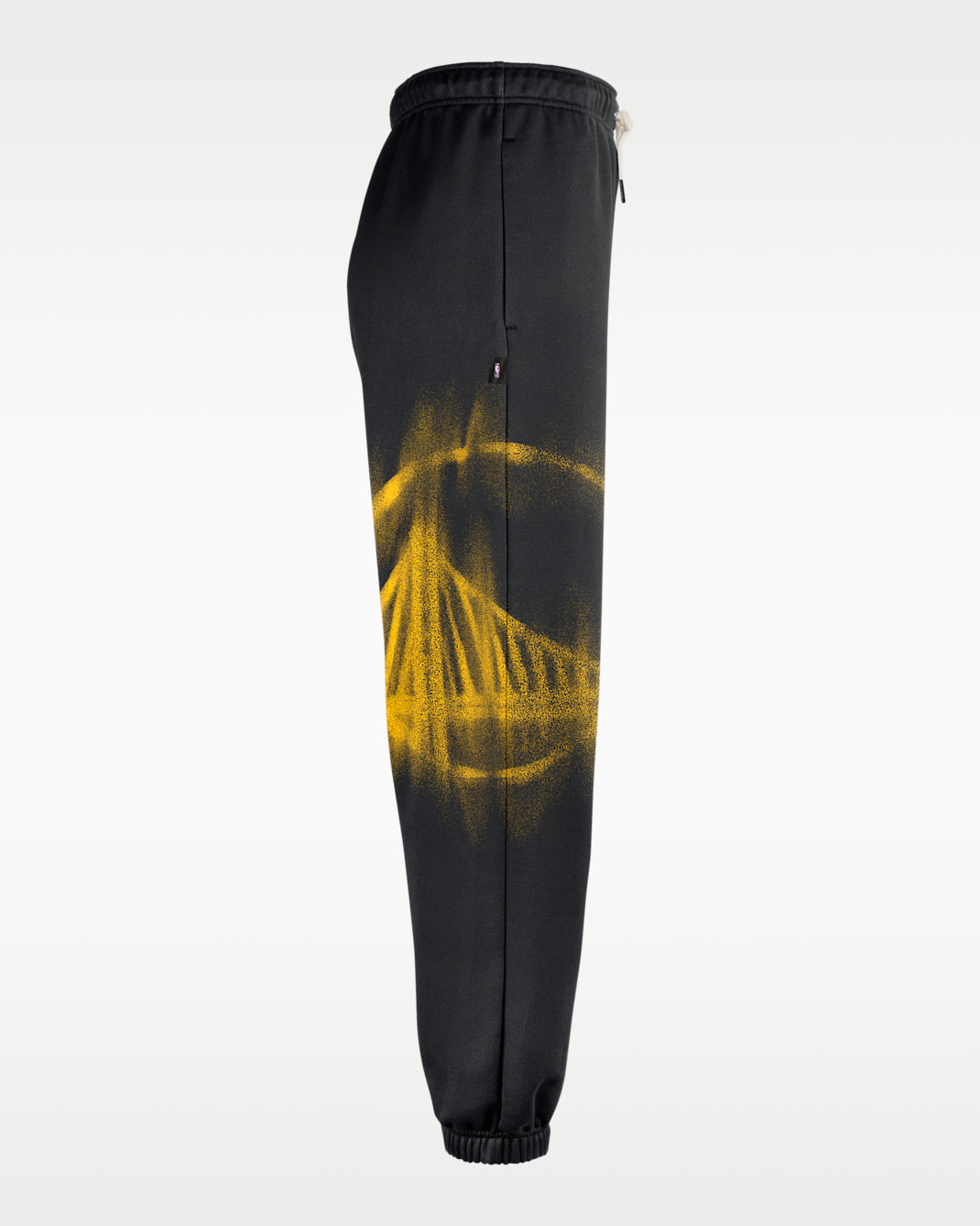 Golden State Warriors Standard Issue Men's Therma-FIT Fleece Basketball Pants