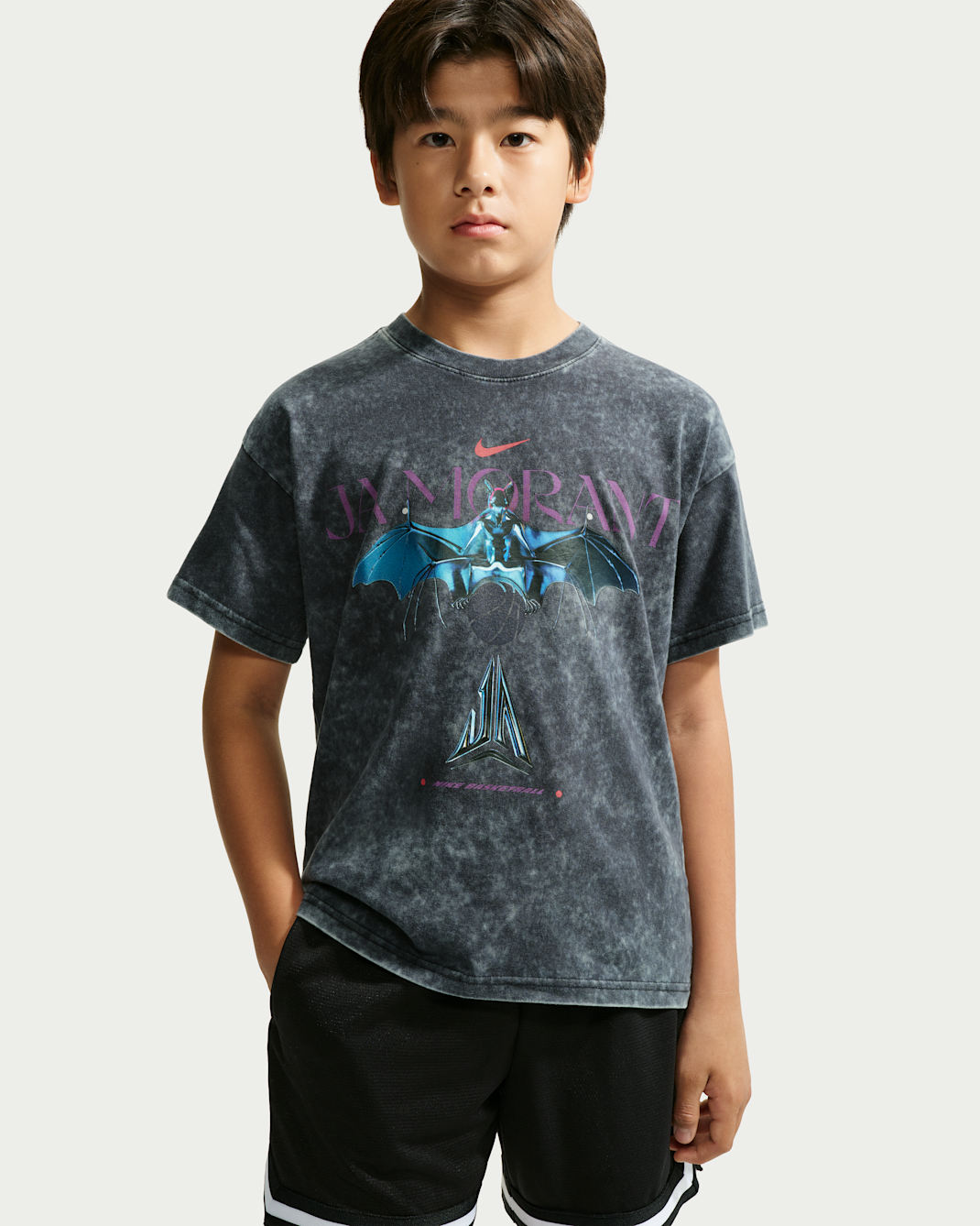 Ja Morant Older Kids' T-Shirt - Black
