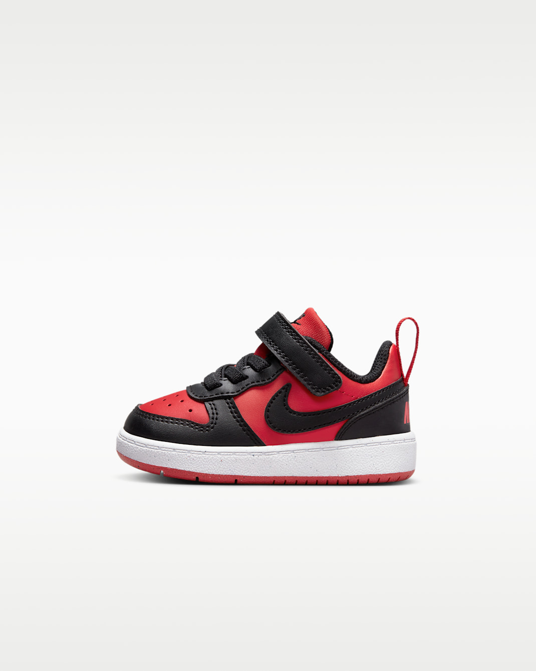 Nike Court Borough Low Recraft Baby/Toddler Shoes - University Red/White/Black