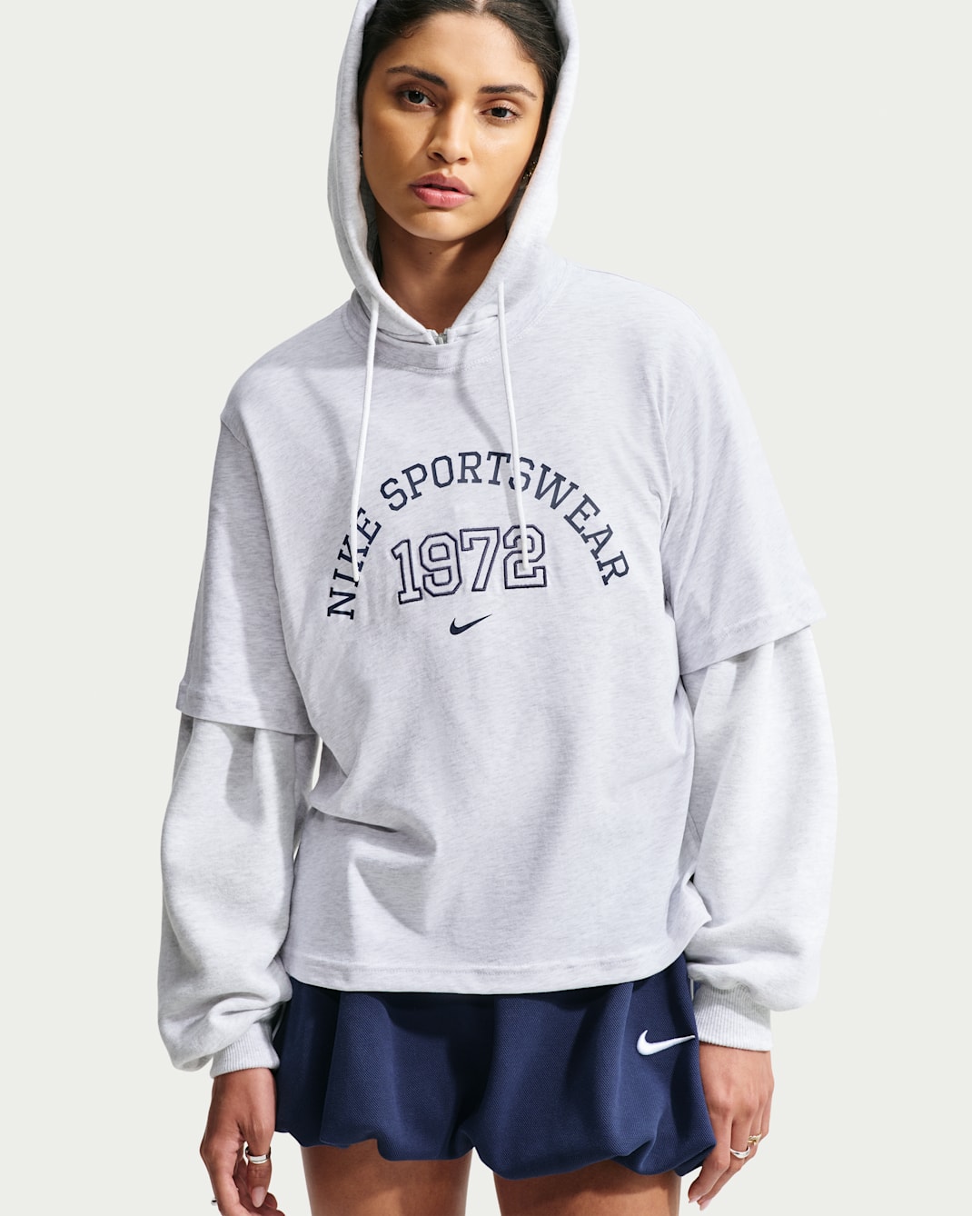 Nike Sportswear T-Shirt (Damen) - Birch Heather