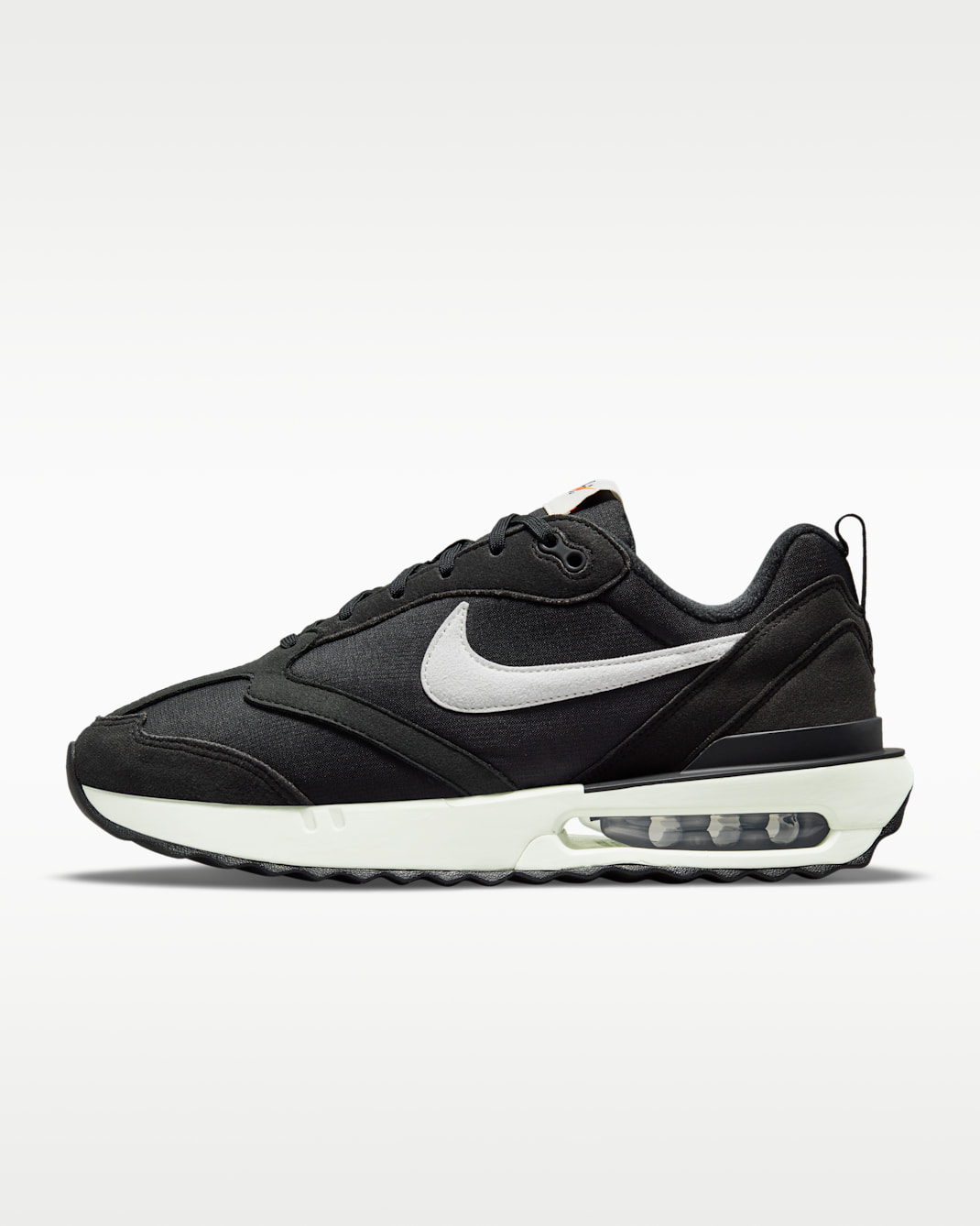 Nike Air Max Dawn Women's Shoes - Black/Metallic Silver/Total Orange/Summit White