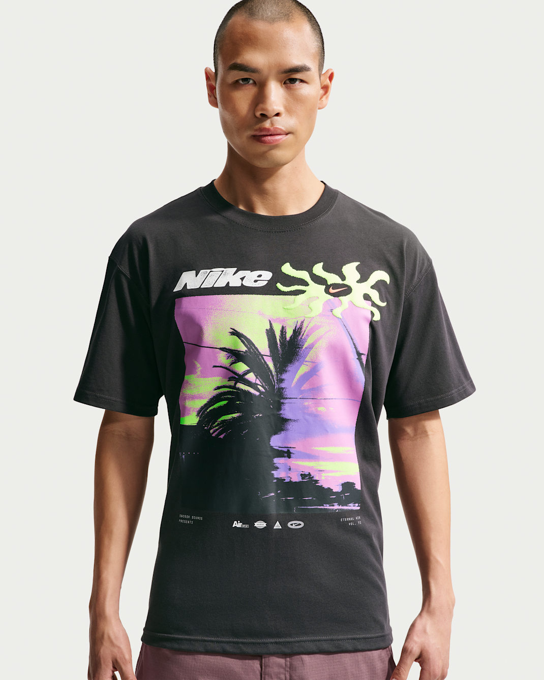 나이키 스포츠웨어 티셔츠 - 오프 누아르