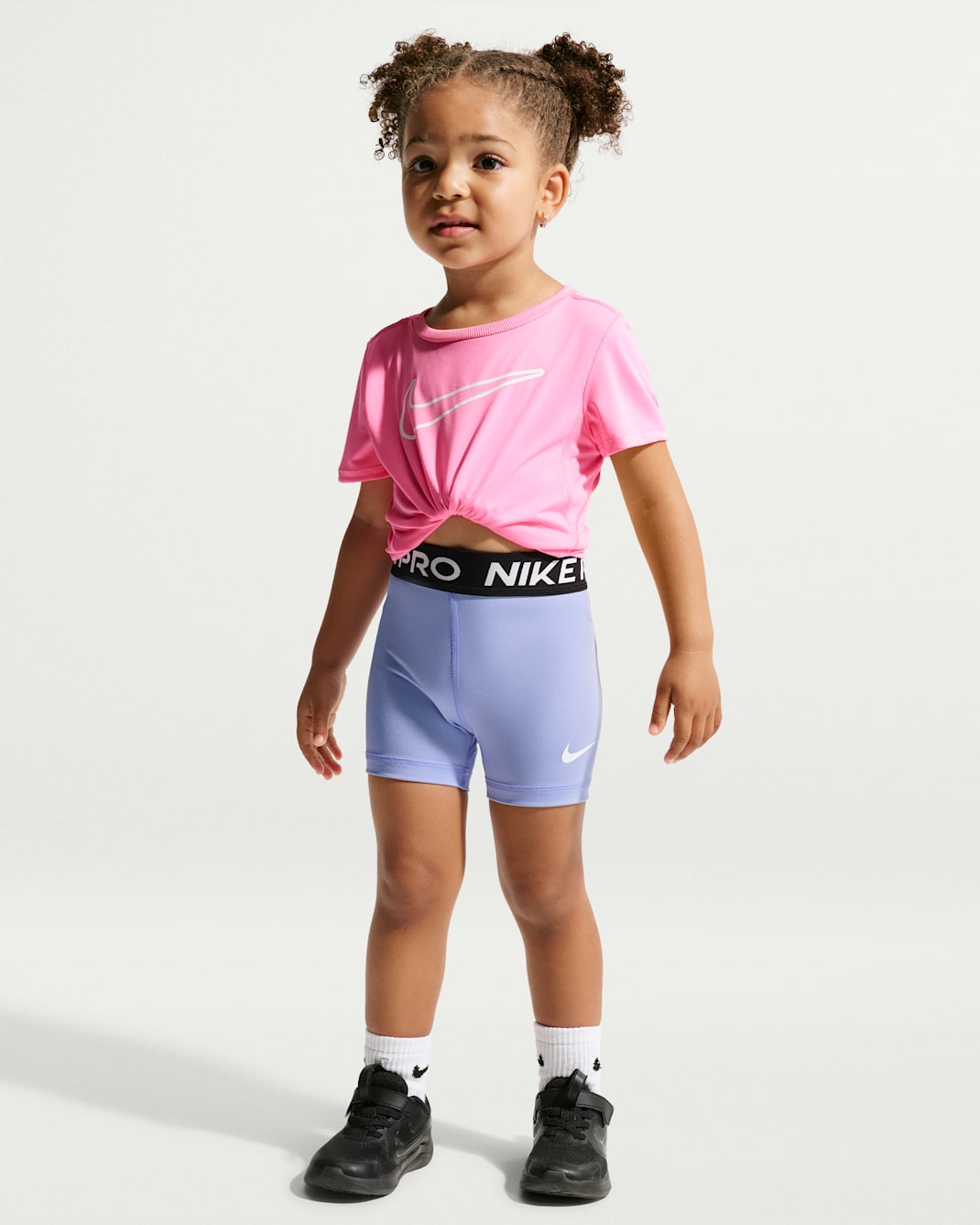 Nike Pro Toddler Dri-FIT Shorts - Light Thistle