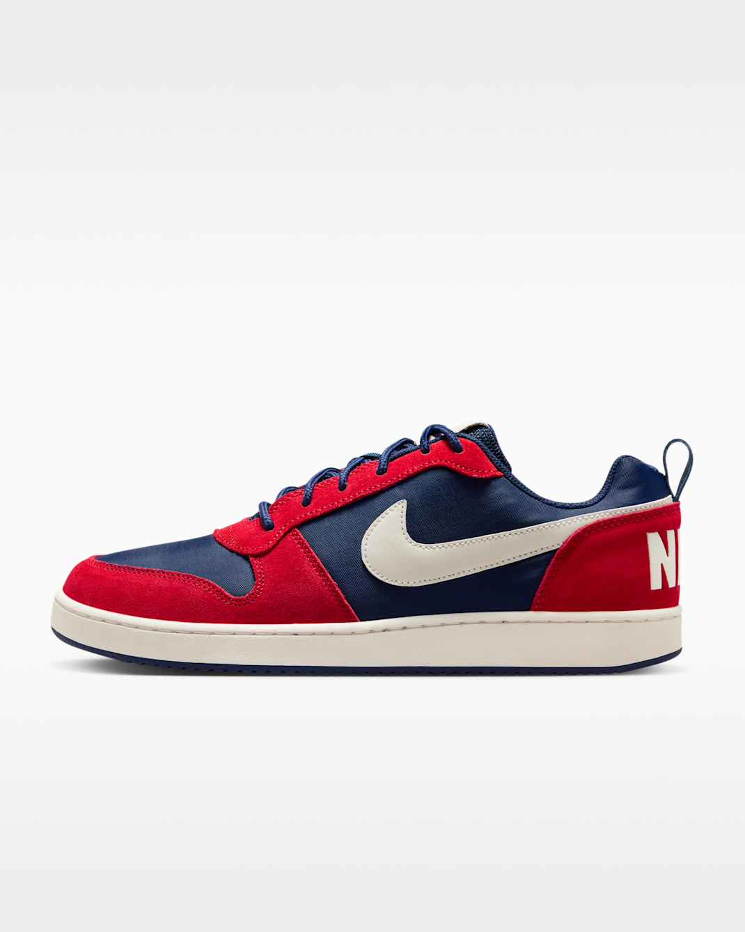 Nike Court Borough Low Premium Men's Shoes - Midnight Navy/University Red/Sail