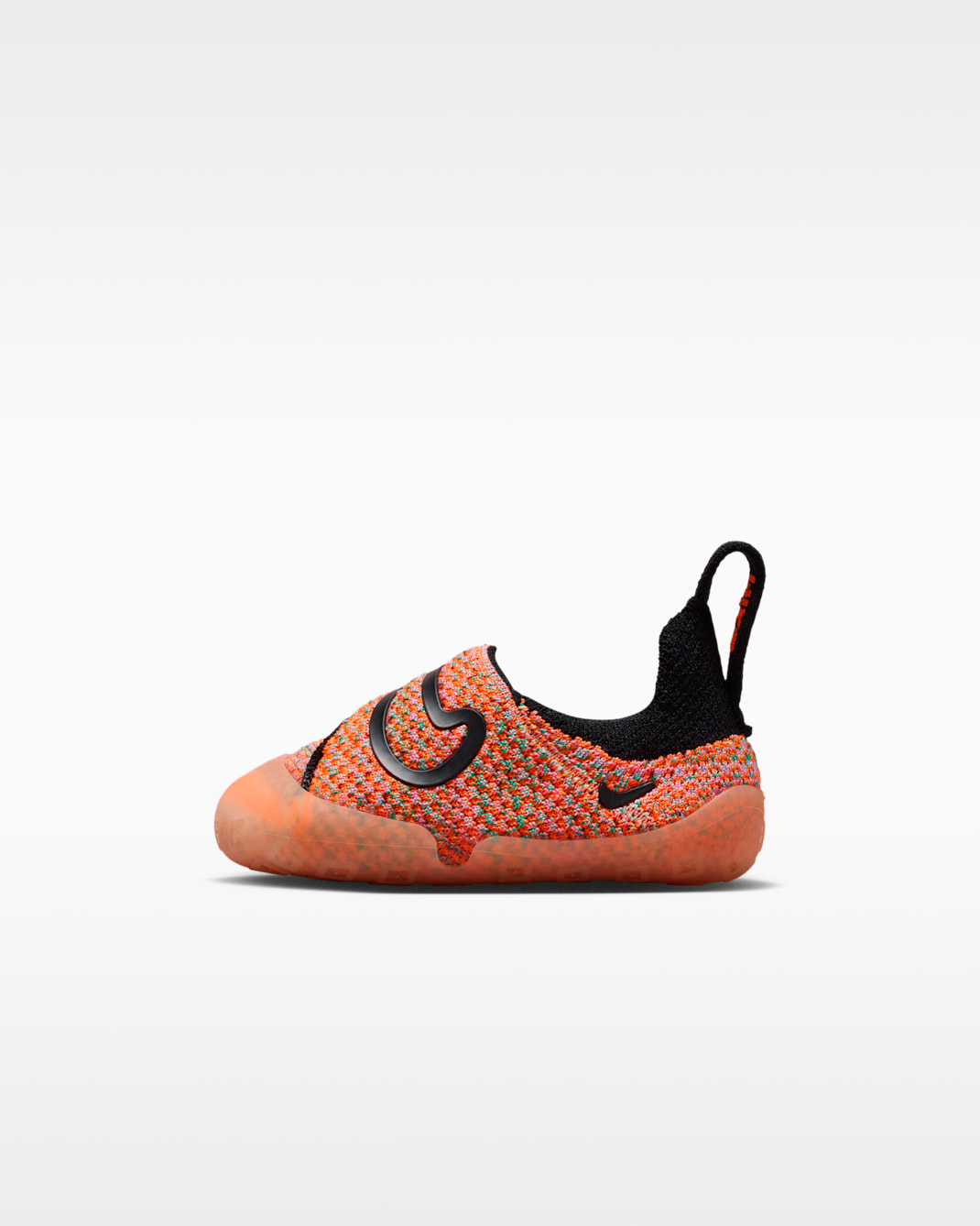 Nike Swoosh 1 Baby/Toddler Shoes - Total Orange/Clear Emerald/Pink Glow/Black