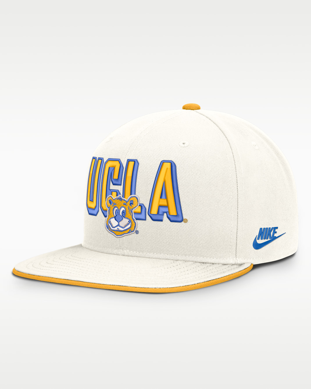 UCLA Legacy Letter & Mascot Pro Men's Nike Dri-FIT College Adjustable Hat