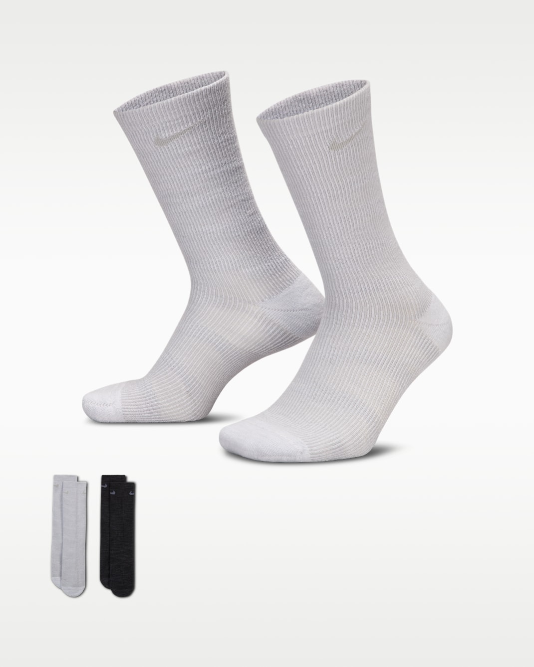 Nike Everyday Cushioned Crew Socks (2 Pairs) - Multi-Colour