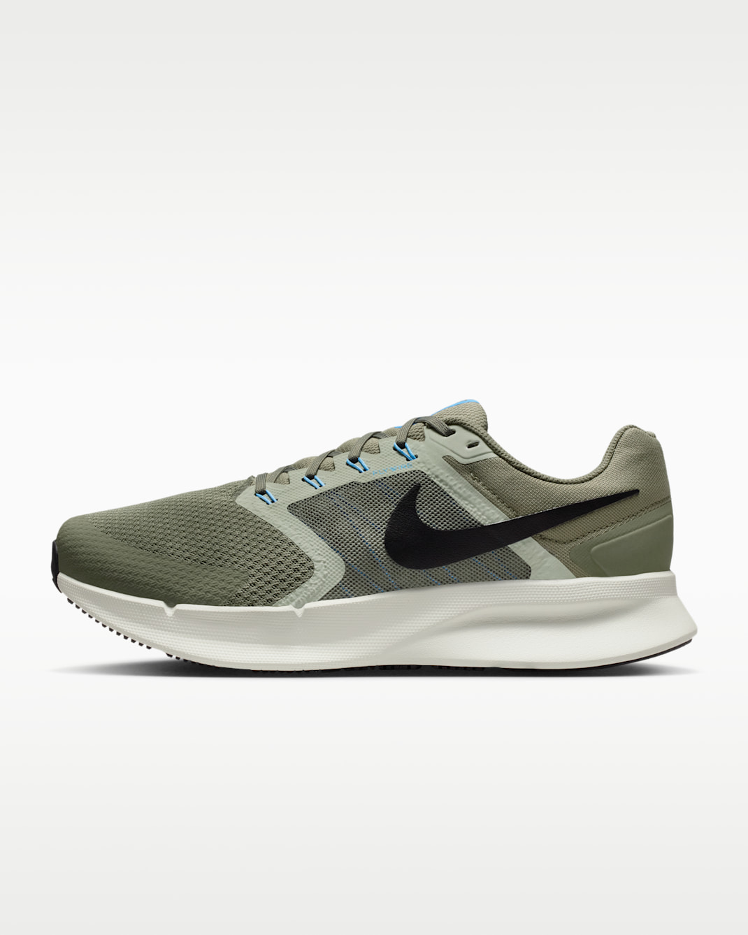 Tenis de correr en pavimento para hombre (extraanchos) Nike Run Swift 3 - Salvia plata/Niebla pícea/Halo pícea/Negro