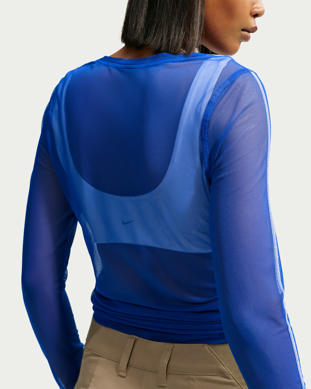 Nike Sportswear Women's Slim Long-Sleeve Sheer Top