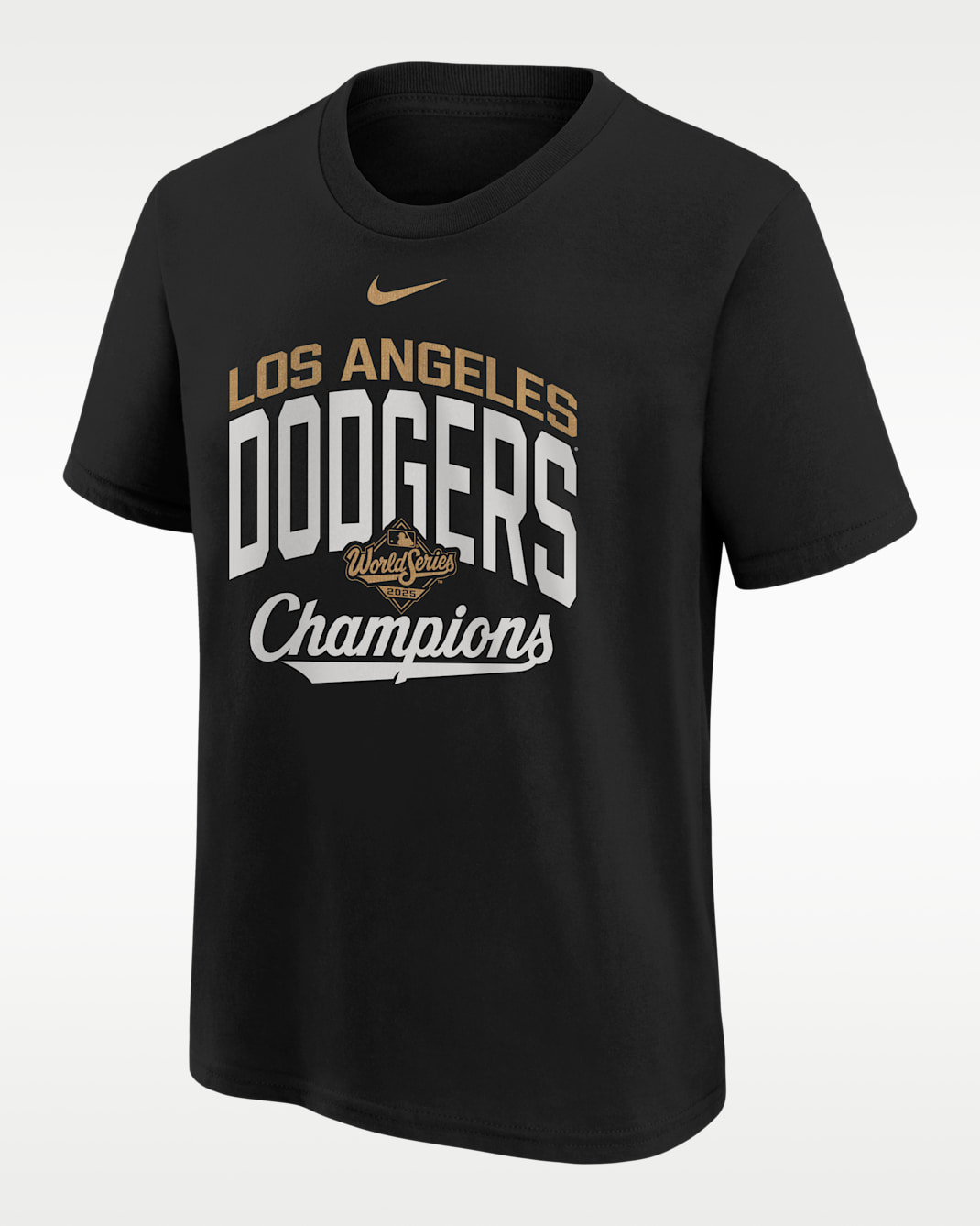 Los Angeles Dodgers Gold Program Big Kids' Nike MLB Jersey - Black
