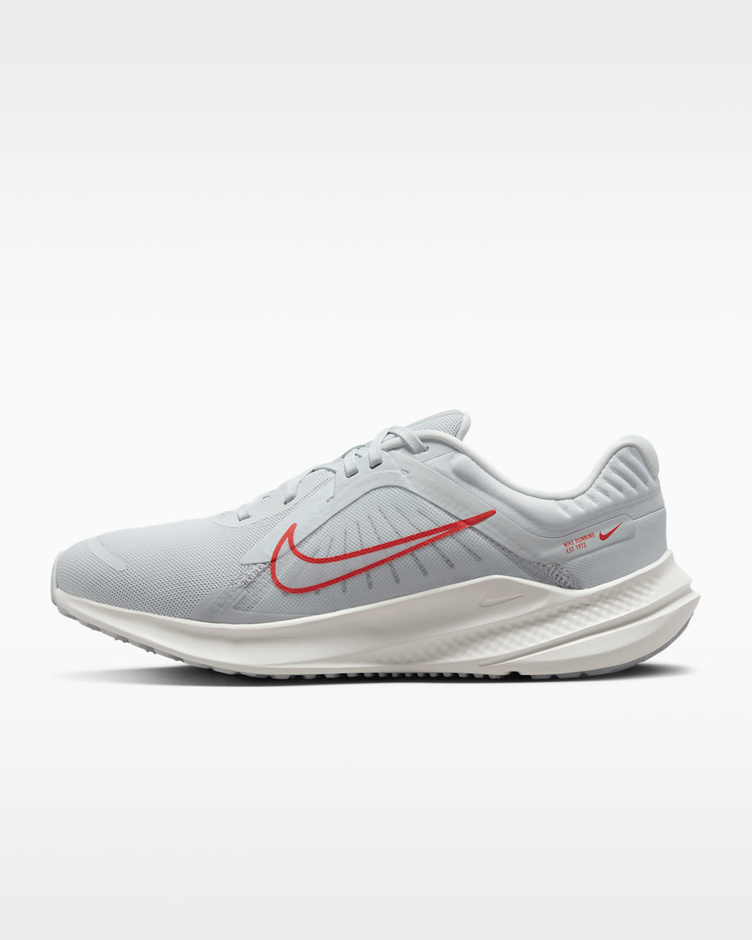 Nike Quest 5 Women's Road Running Shoes - Pure Platinum/Wolf Grey/Summit White/Light Crimson