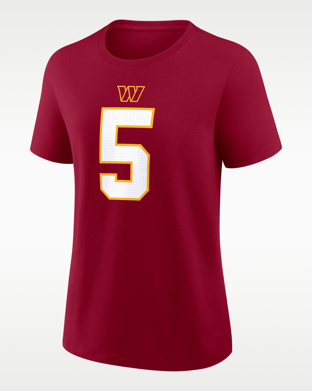 Playera Nike de la NFL para mujer Jayden Daniels Washington Commanders - Burdeos